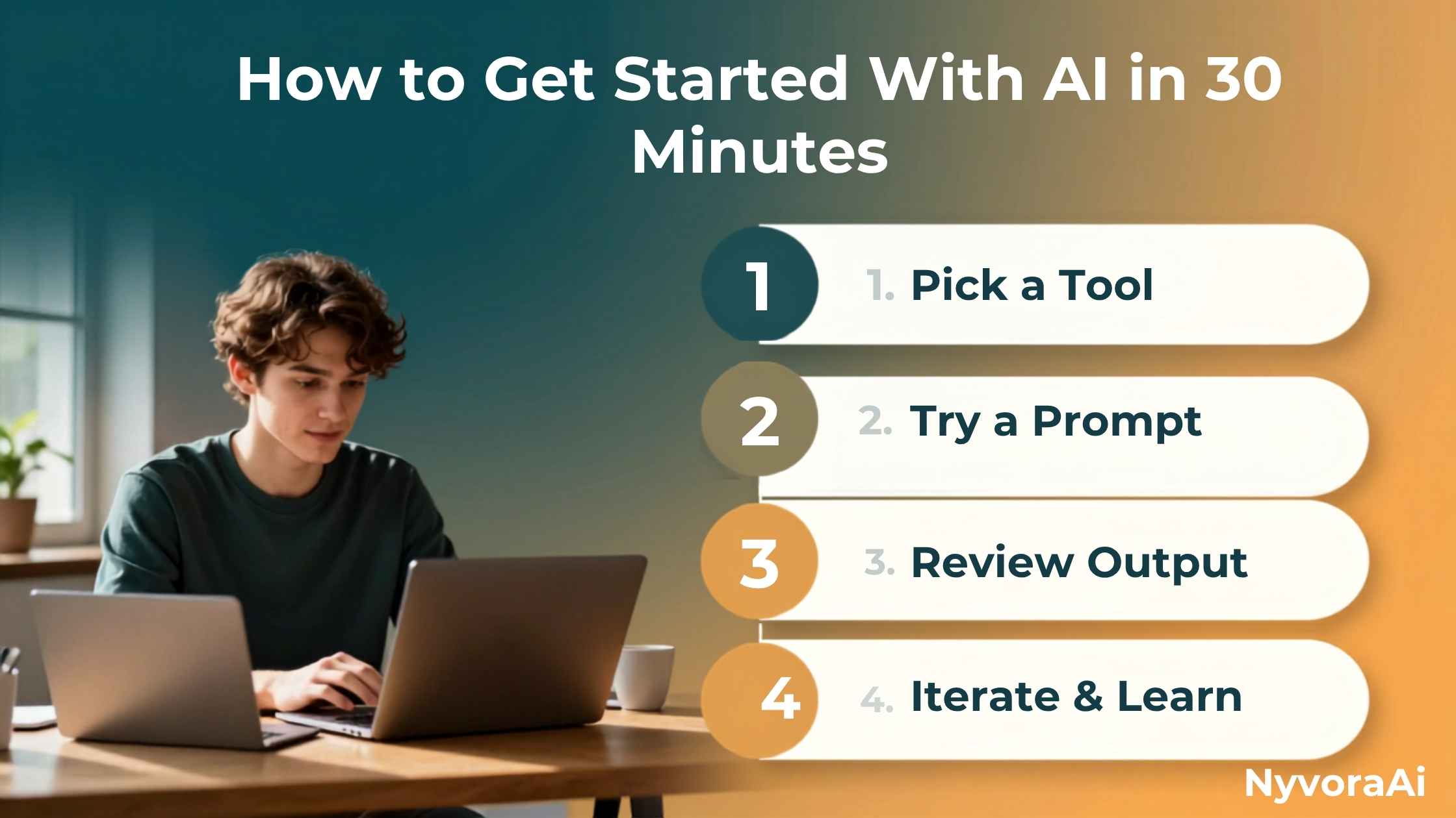 如何在 30 分钟内开始使用 AI