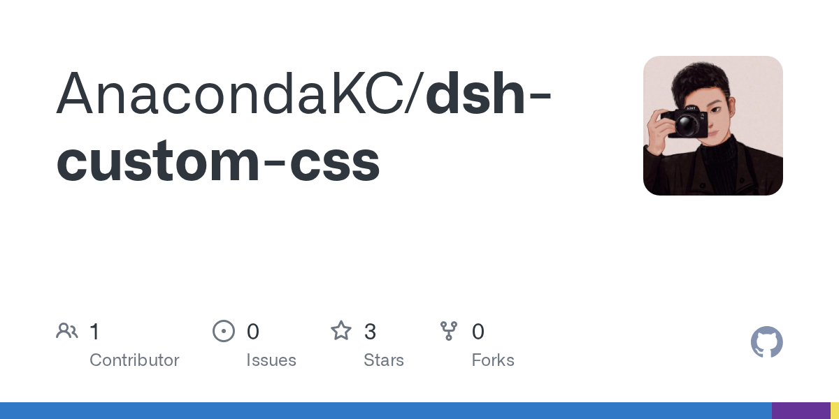 AnacondaKC/dsh-custom-css preview