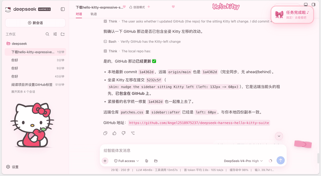 Angel2518975237/deepseek-harness-hello-kitty-suite 预览 preview