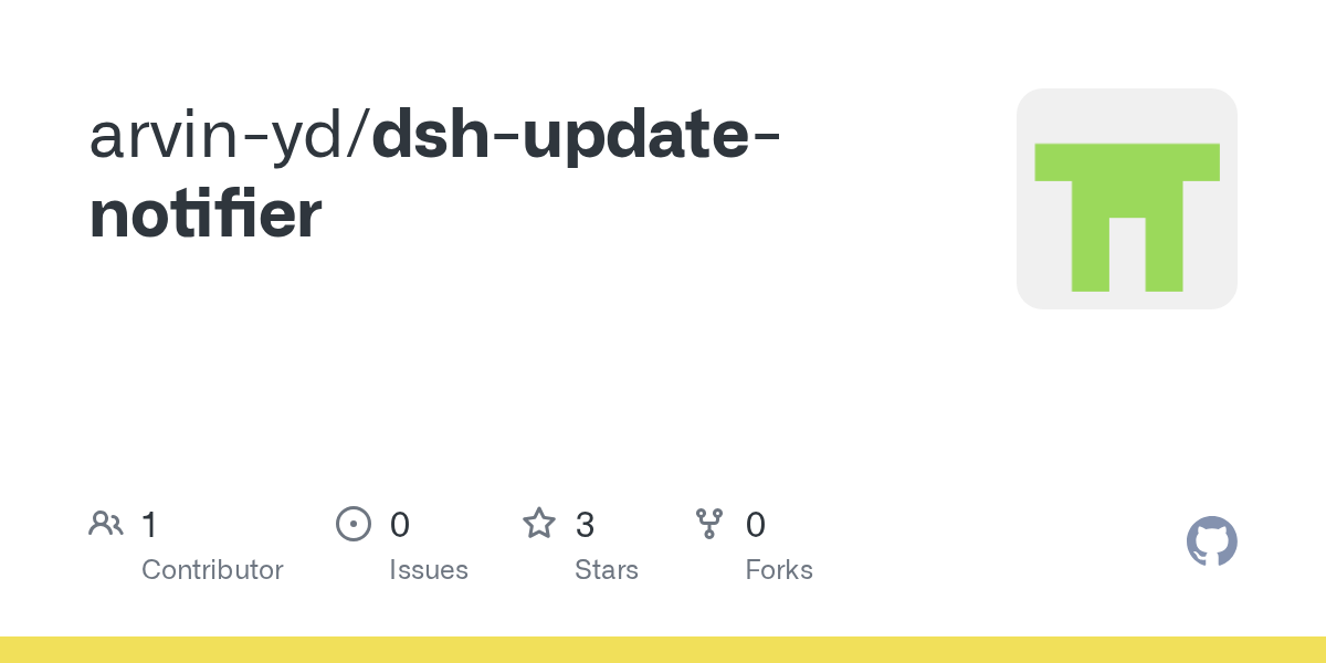 arvin-yd/dsh-update-notifier preview