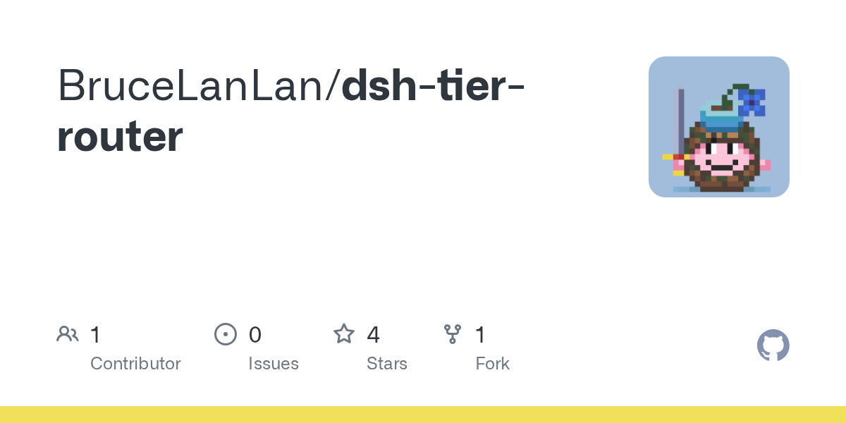 BruceLanLan/dsh-tier-router preview