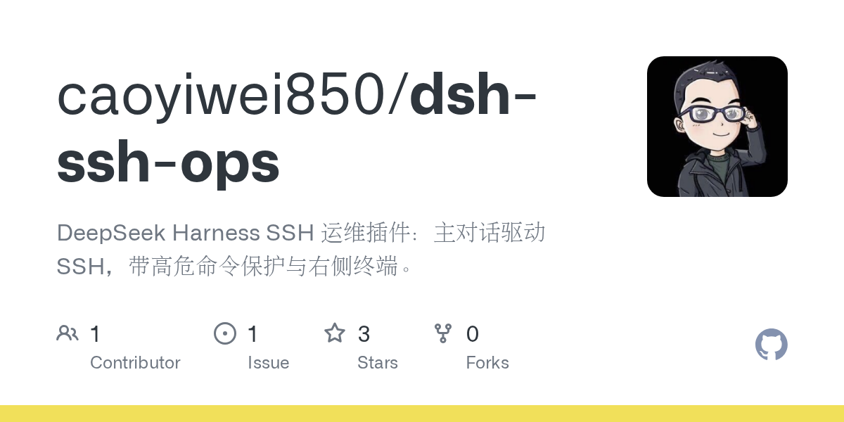 caoyiwei850/dsh-ssh-ops preview