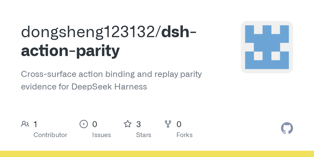 dongsheng123132/dsh-action-parity preview
