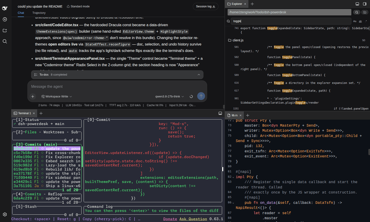 FleetingEcho/dsh-powerdesk 预览 preview