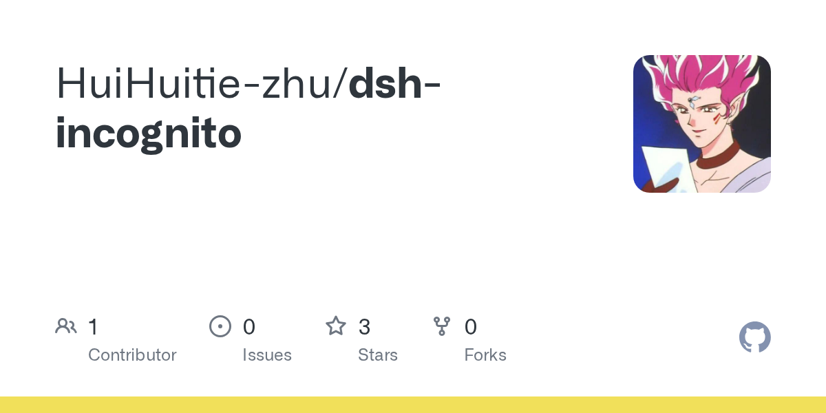 HuiHuitie-zhu/dsh-incognito preview