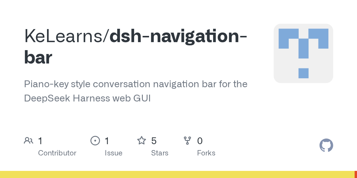 KeLearns/dsh-navigation-bar preview