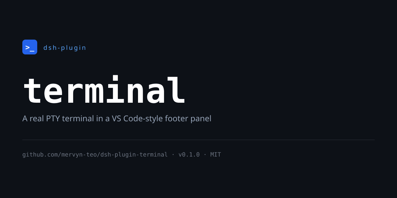 mervyn-teo/dsh-plugin-terminal 预览 preview