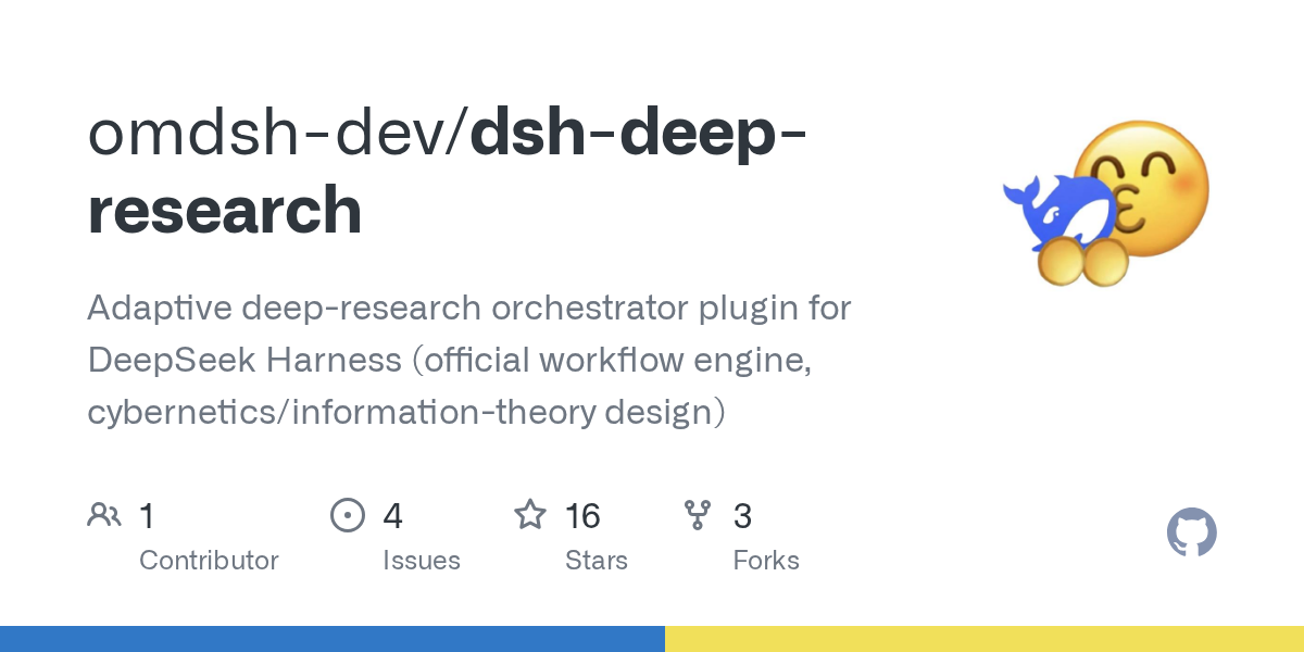 omdsh-dev/dsh-deep-research preview