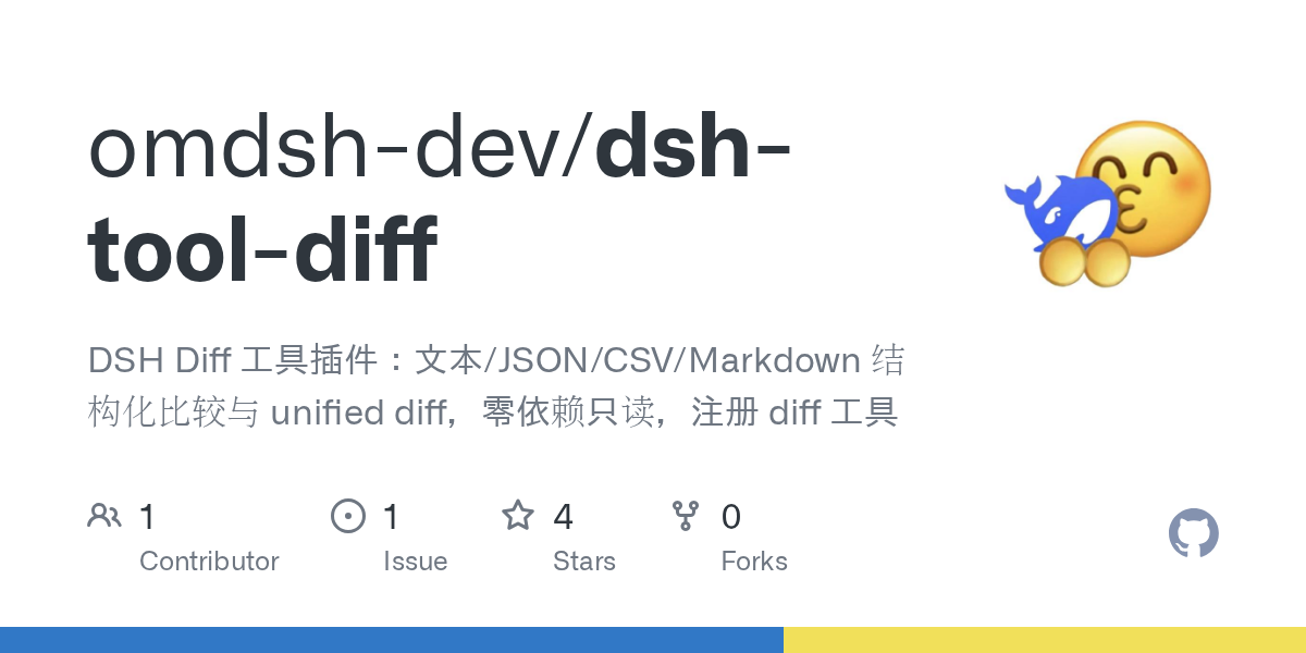 omdsh-dev/dsh-tool-diff preview