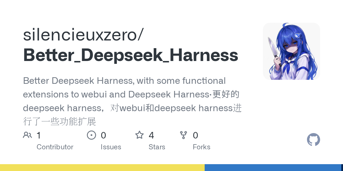 silencieuxzero/Better_Deepseek_Harness preview