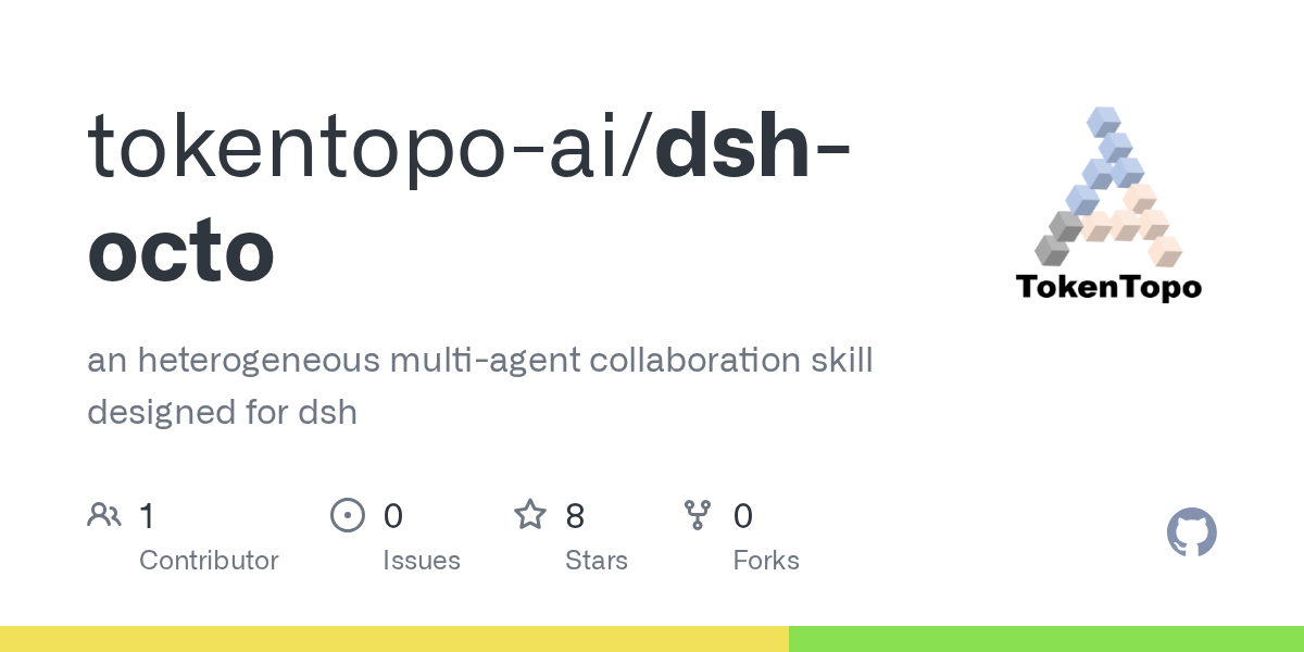 tokentopo-ai/dsh-octo preview